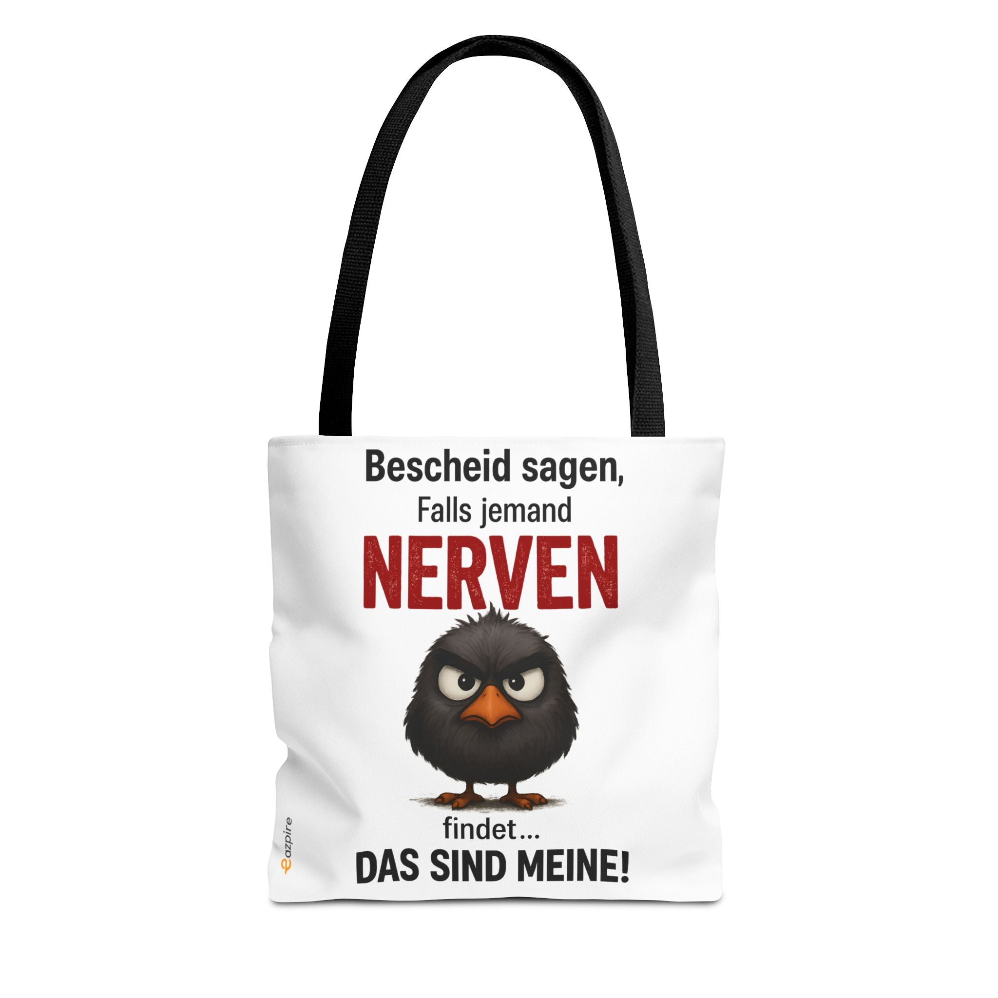 Bold Angry Bird Humor - Tote Bag