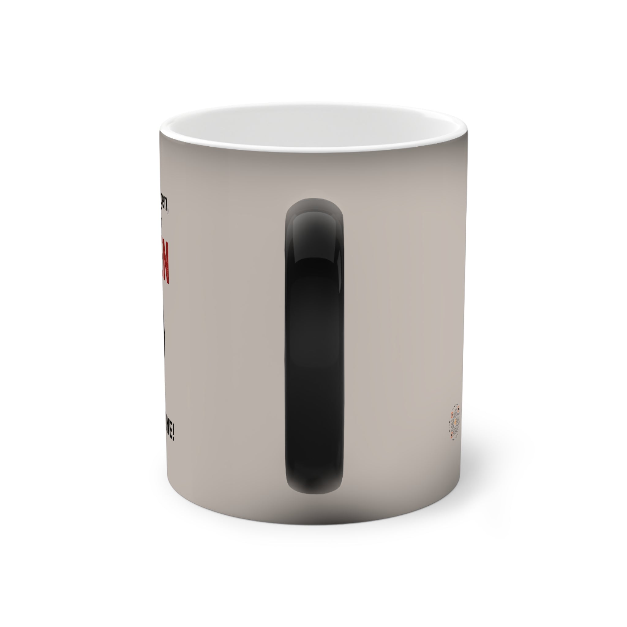 Bold Angry Bird Humor - Color Changing Mug