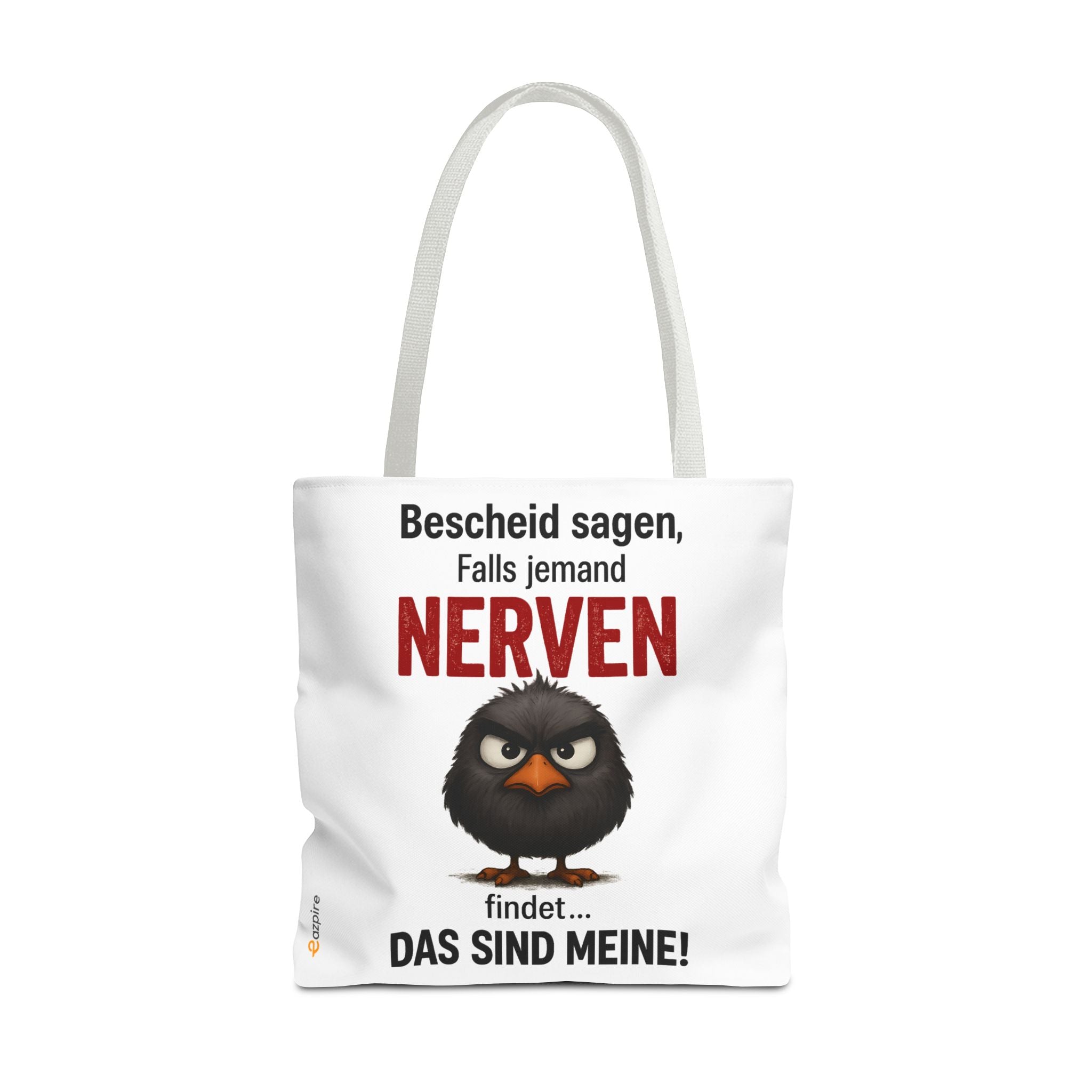 Bold Angry Bird Humor - Tote Bag