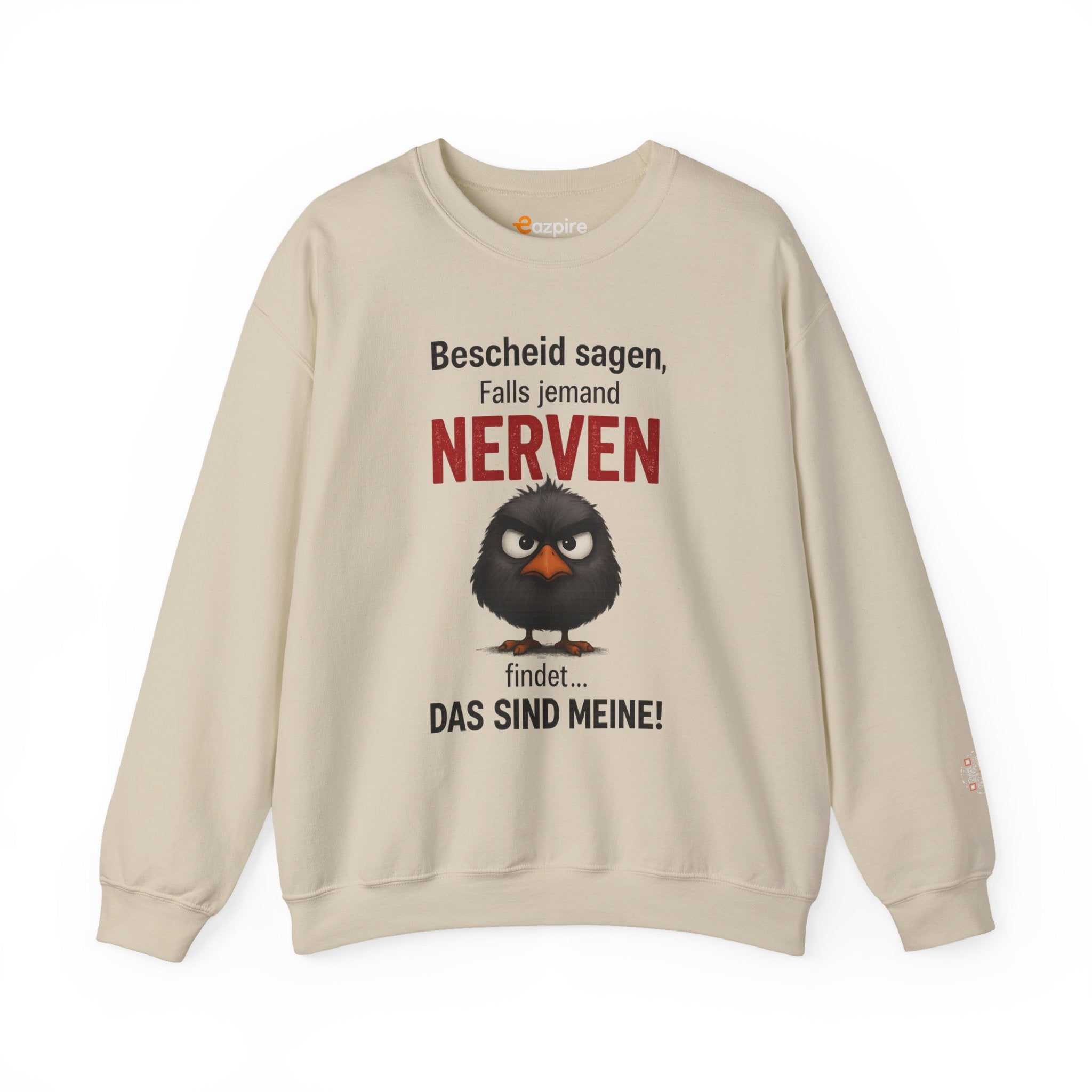 Bold Angry Bird Humor - Unisex Crewneck Sweatshirt