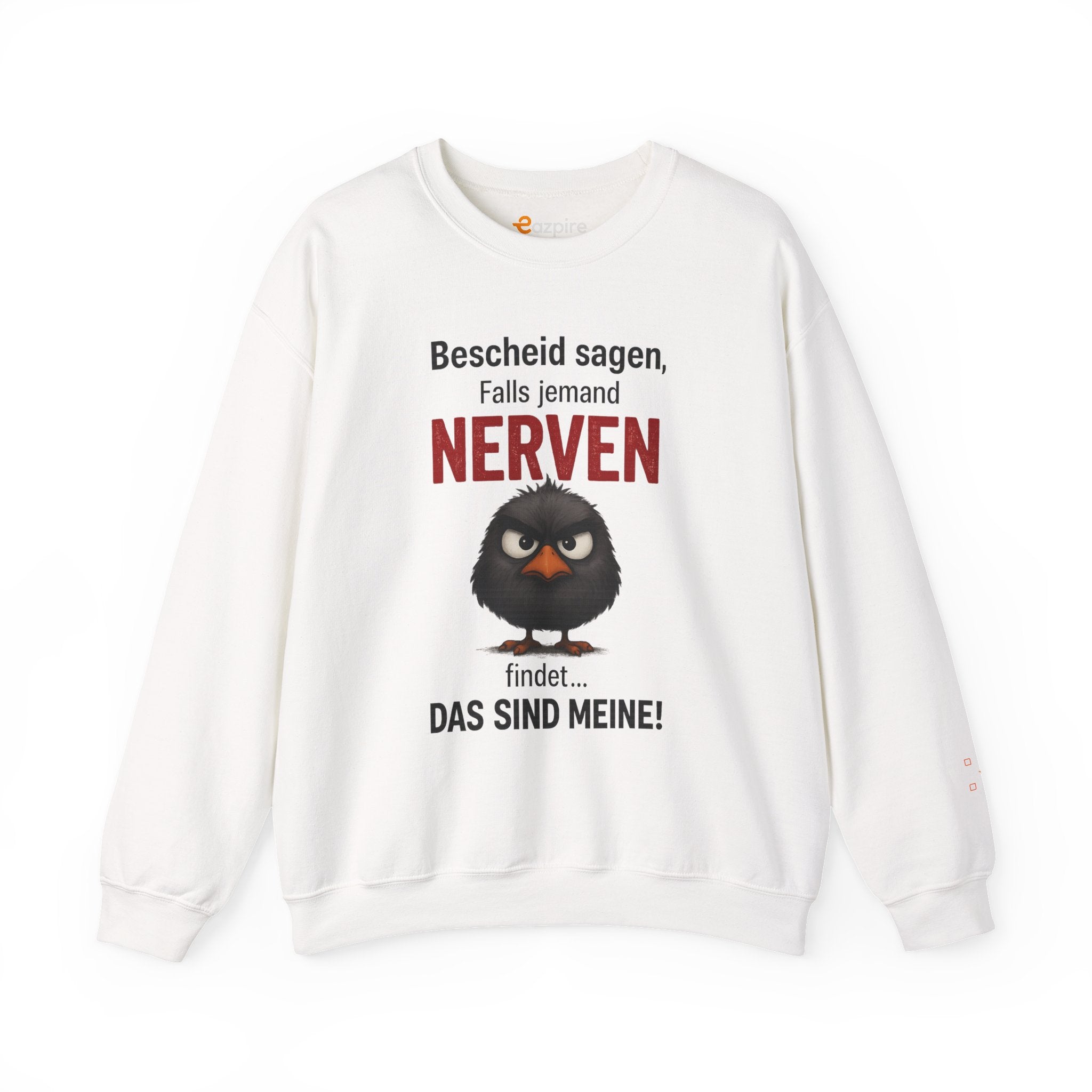 Bold Angry Bird Humor - Unisex Crewneck Sweatshirt