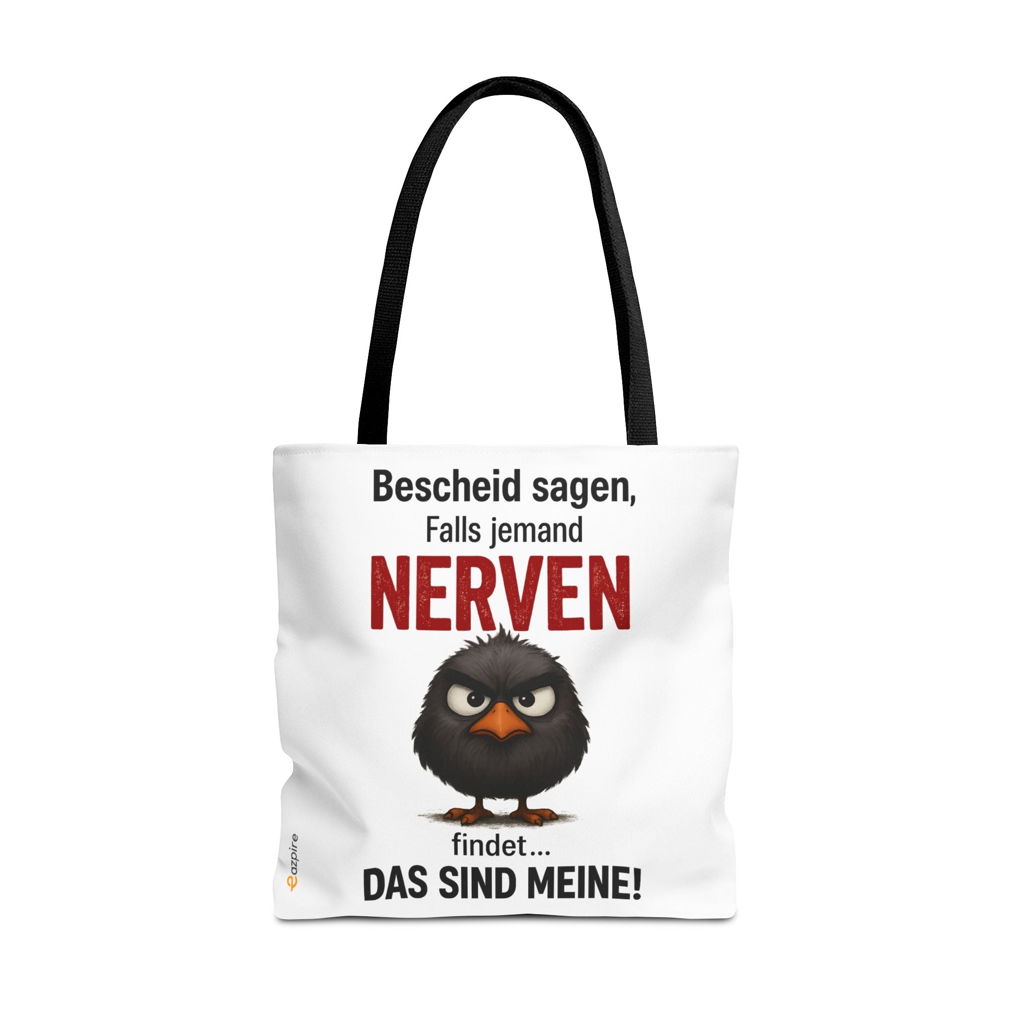 Bold Angry Bird Humor - Tote Bag