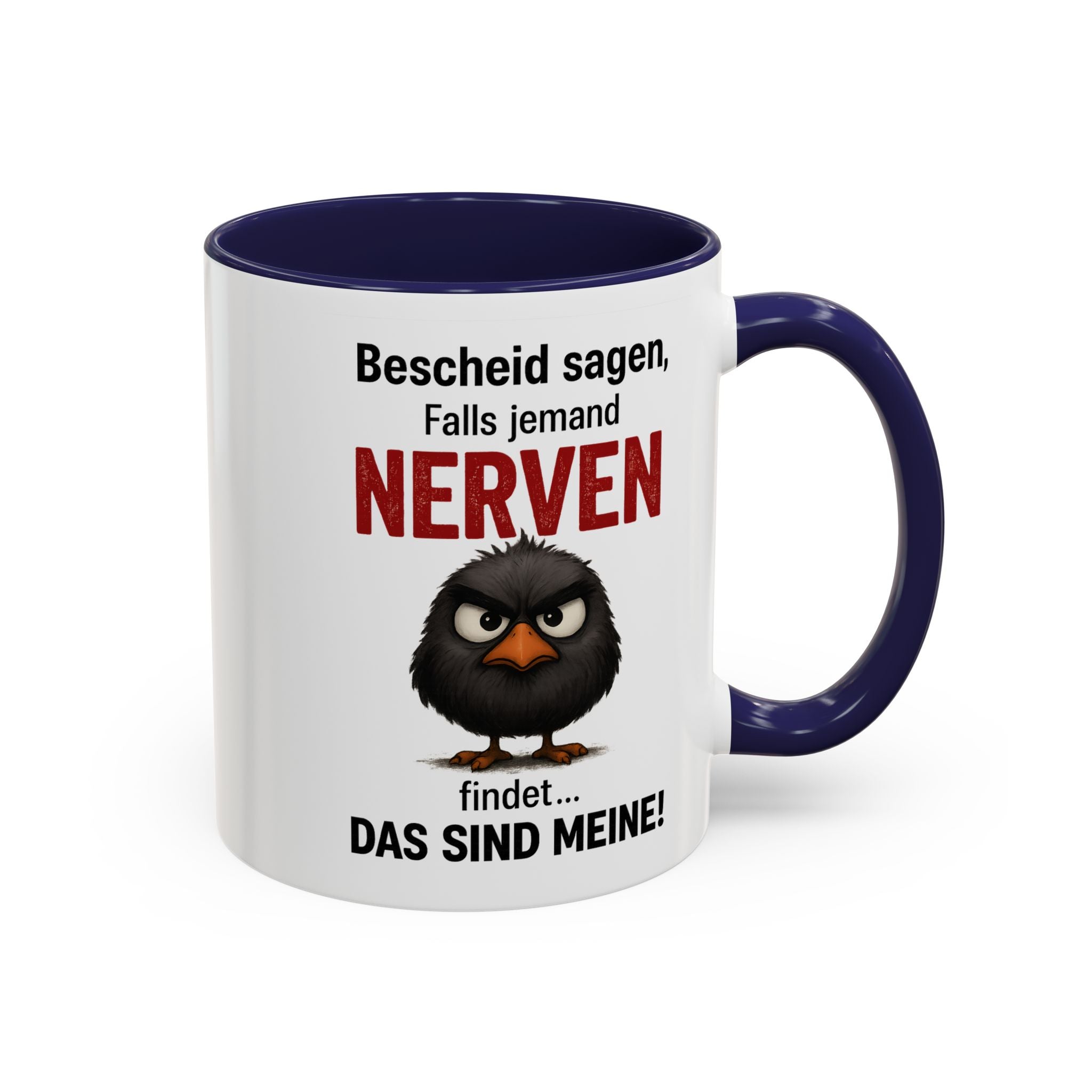 Bold Angry Bird Humor - Coffee Mug