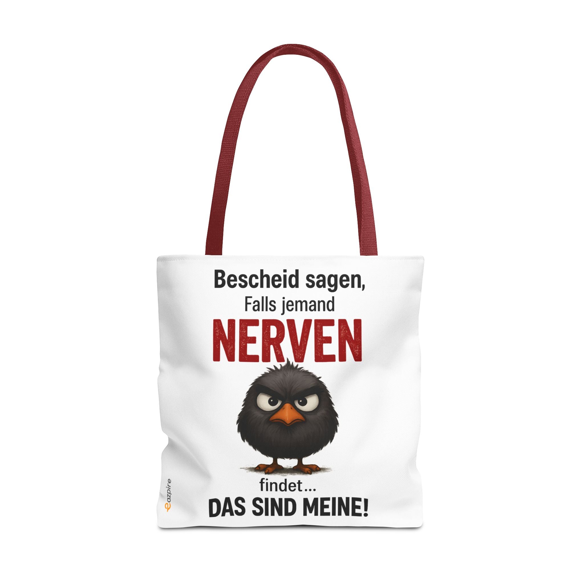 Bold Angry Bird Humor - Tote Bag