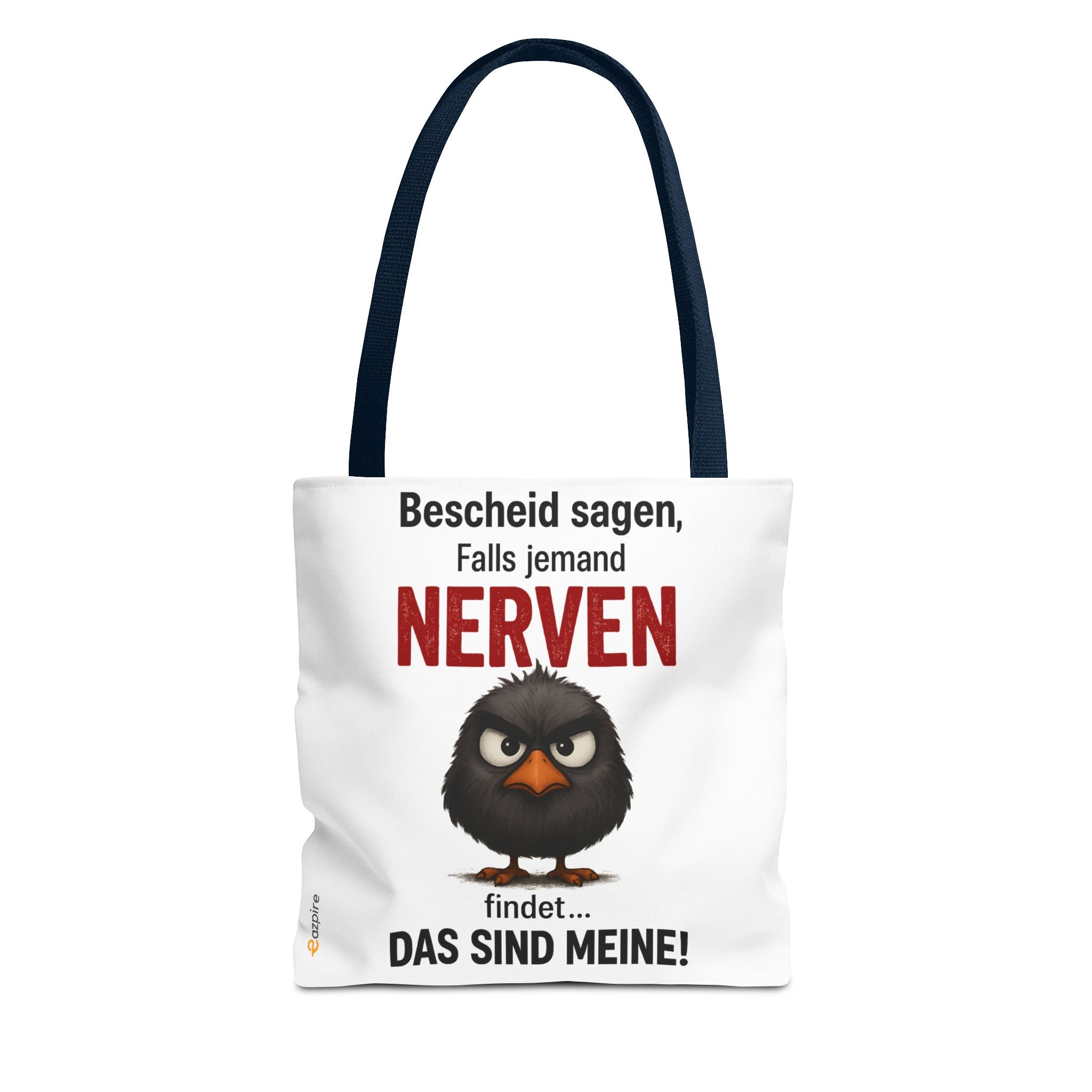 Bold Angry Bird Humor - Tote Bag