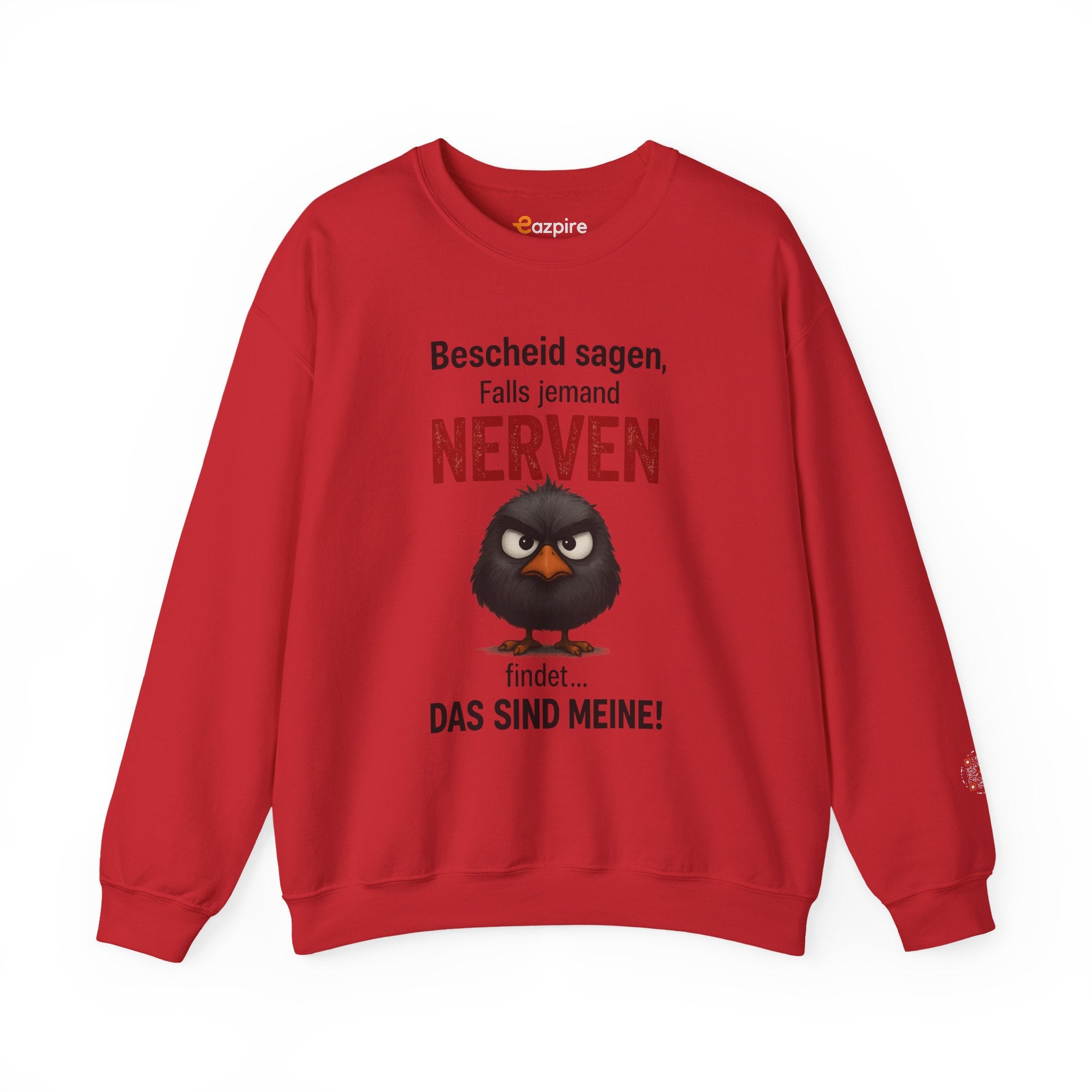 Bold Angry Bird Humor - Unisex Crewneck Sweatshirt