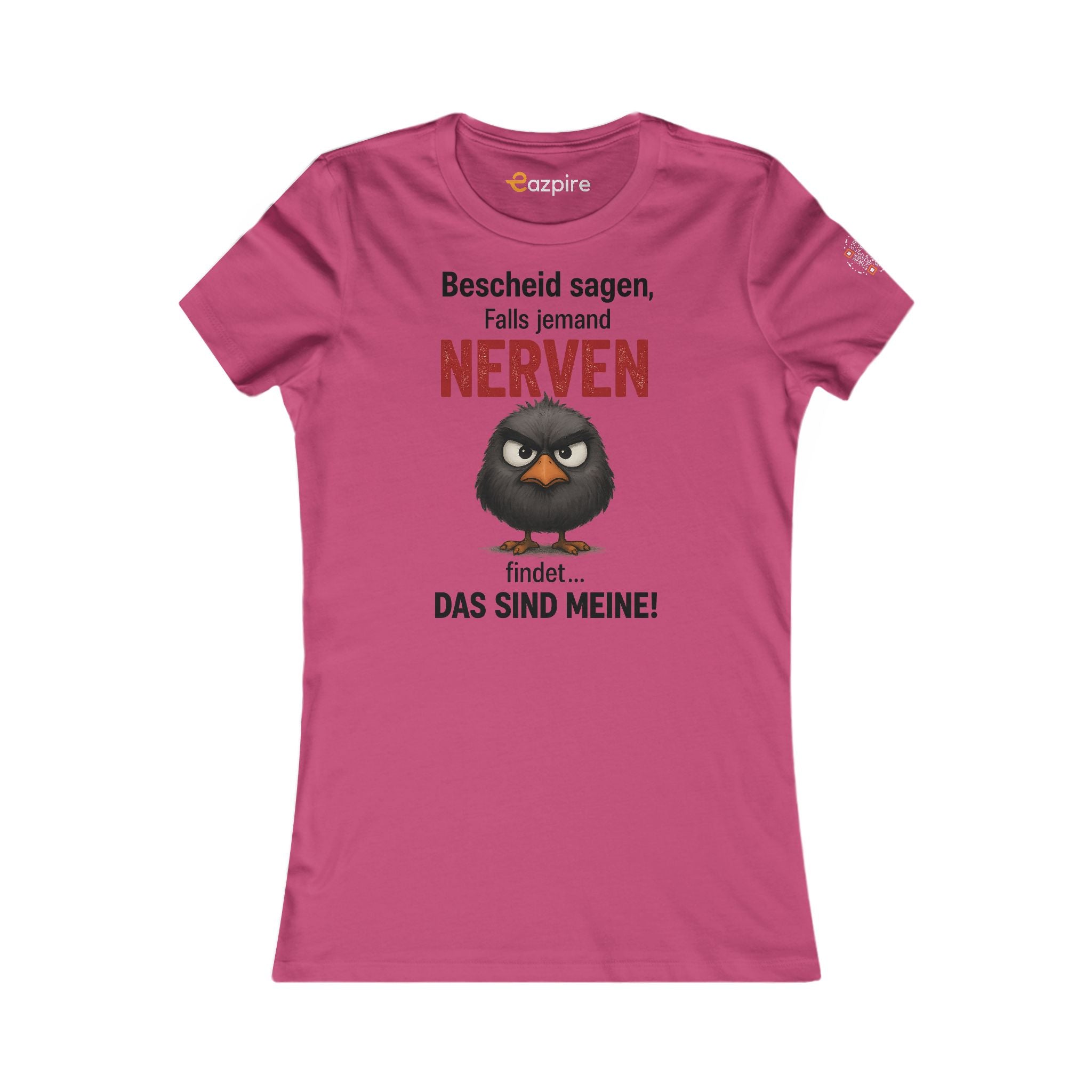 Bold Angry Bird Humor - Women's Favorite Tee