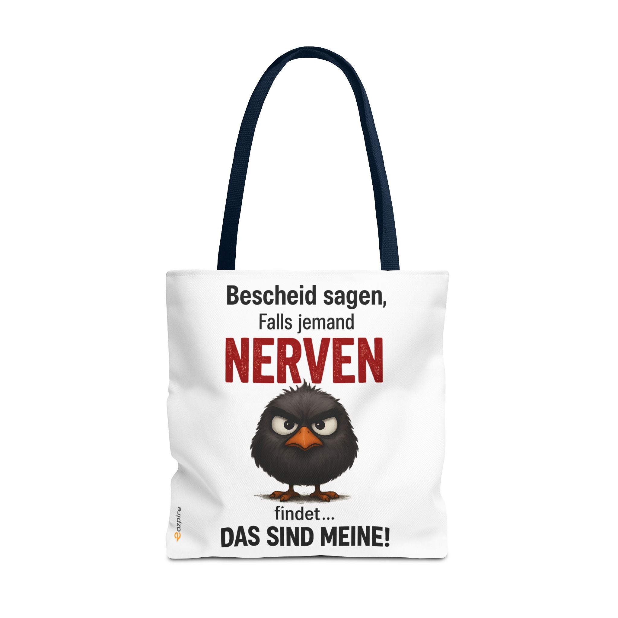 Bold Angry Bird Humor - Tote Bag